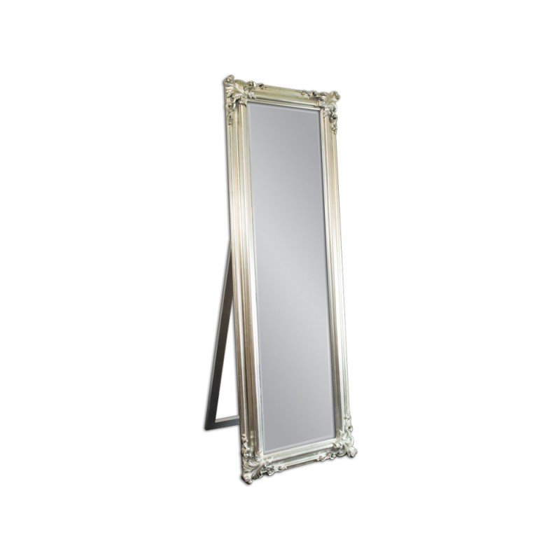 21023 ST Sidabrinis pastatomas veidrodis 50x170cm
